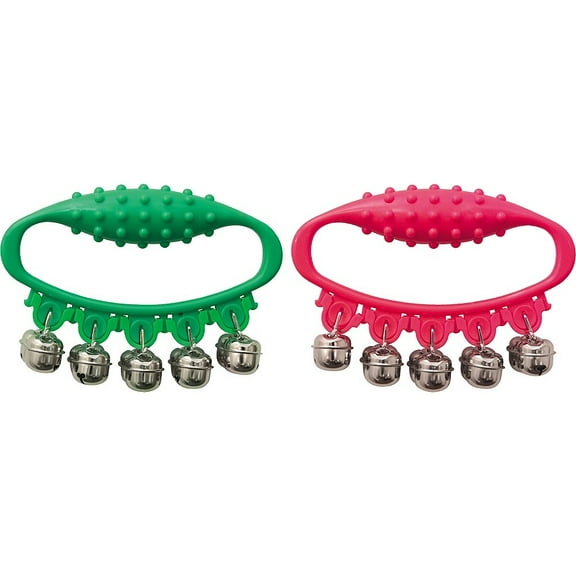 Remo Thera Bells Hand Percussion Set Pink Plastic