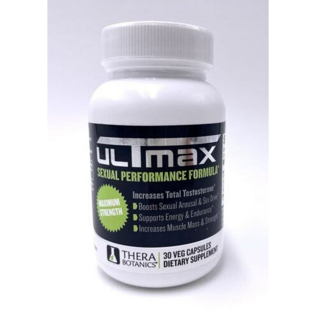 Thera Botanics Ultimax Performance Formula 30 Caps, 1 Month Supply