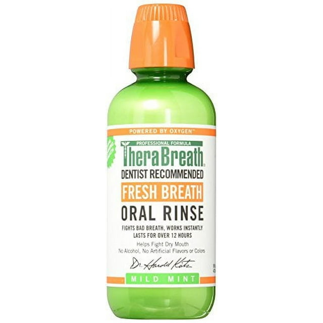 Thera Breath Oral Rinse with Dosage Cap, 16 oz, 3 Pack - Walmart.com