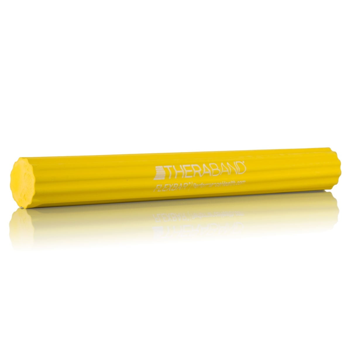 THERABAND FlexBar, Yellow, 6 LBS, Extra Light, Hand Therapy, Forearm