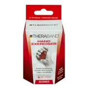 TheraBand Hand Exerciser, Standard, Red, Soft, Beginner Level 2