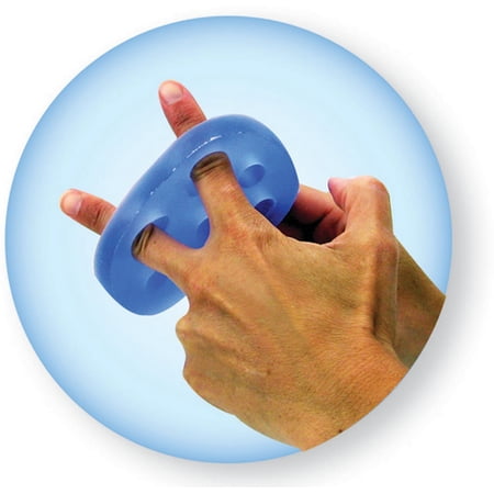 TheraBand Non-Latex Hand Xtrainer, Blue, Firm, Advanced