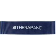 TheraBand Professional Latex Resistance Band Loop, 18 Inch, Blue, Extra Heavy, Advanced Level 1