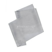 TheraBand Professional Pre-Cut Latex Resistance Bands, Silver, Super Heavy Resistance, 6 Foot
