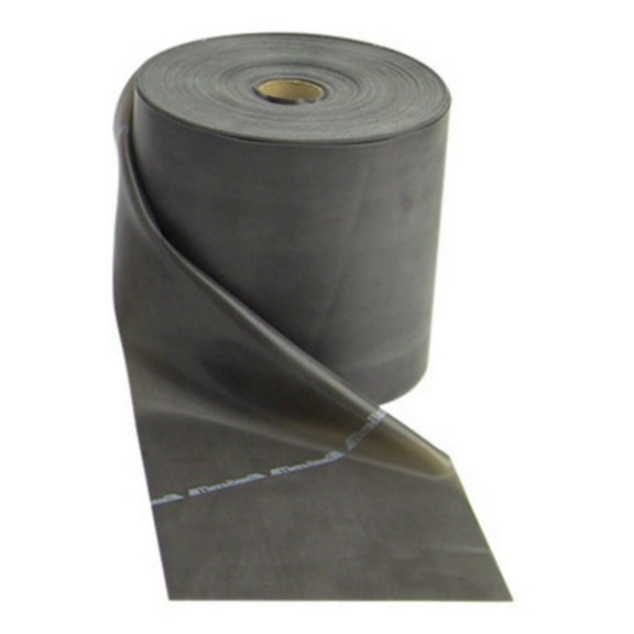 TheraBand Twin-Pak Latex-Free Exercise Band, Black, 100 Yard (2 50-yd Boxes)