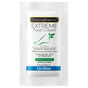 TheraBlend Extreme Foot Cream 0.33oz Travel Packets 6