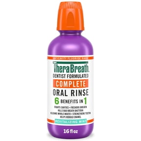 Elementa Silver Adult Mouth Rinse, Wintermint, 20 fl oz, Whitening ...