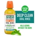 thumbnail image 1 of TheraBreath Deep Clean Mouthwash, Alcohol Free, Fresh Mint, 16 fl oz (Pack of 2), 1 of 5