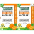 thumbnail image 1 of TheraBreath Dry Mouth Lozenges with Zinc, Mandarin Mint, 100 Count, 2 Pack, 1 of 8