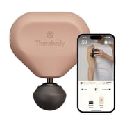 TheraGun Mini 3rd Generation Massage Gun | Travel Size Therapy Gun with 3 Attachments | Desert Rose