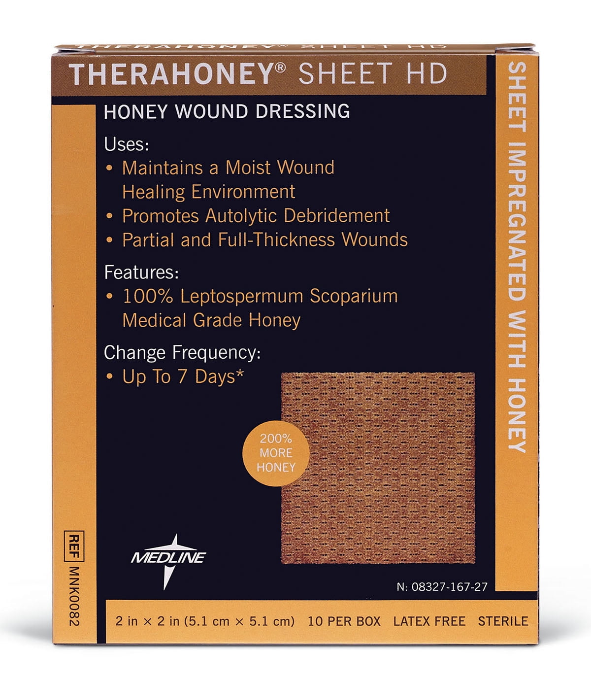 TheraHoney HD Honey Dressings - MNK0082