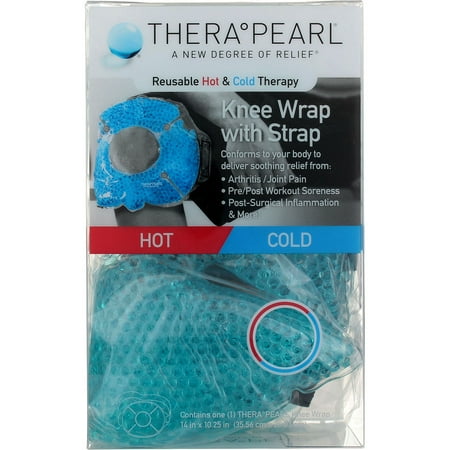 TheraPearl Reusable Hot and Cold Therapy Knee Strap (6 pack)