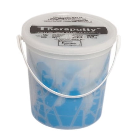 TheraPutty Plus antimicrobial exercise putty, blue, 5 pound