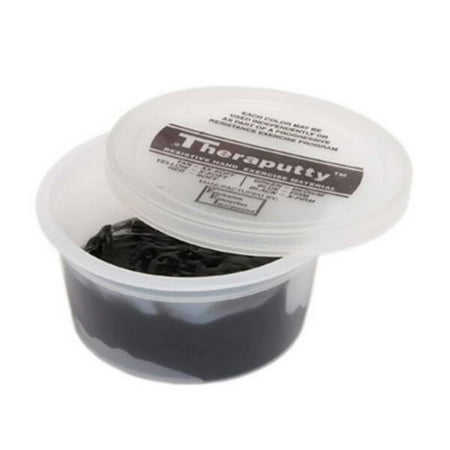 TheraPutty exercise putty, black, 2 ounce