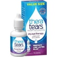 thumbnail image 1 of TheraTears Eye Drops for Dry Eyes, Dry Eye Therapy Lubricant Eyedrops, Provides Long Lasting Relief, 30 mL, 1 Fl Oz (Pack of 3) Value Size, 1 of 7