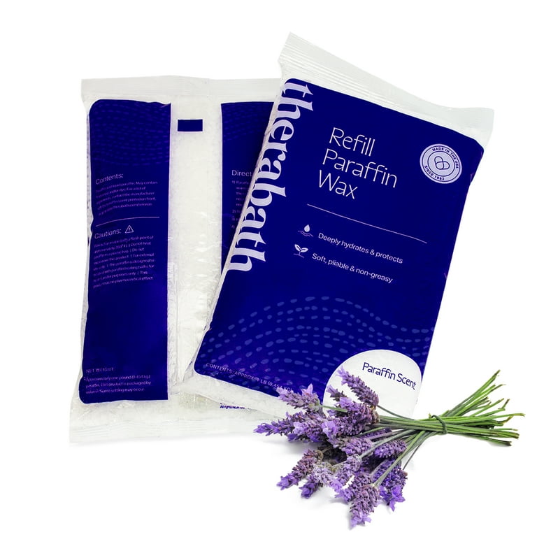 Therabath, Refill Paraffin Wax, 6 x 1-lb Bags of Beads, Lavender Harmony Therabath, Refill Paraffin Wax, 6 x 1-lb Bags of Beads, Lavender Harmony
