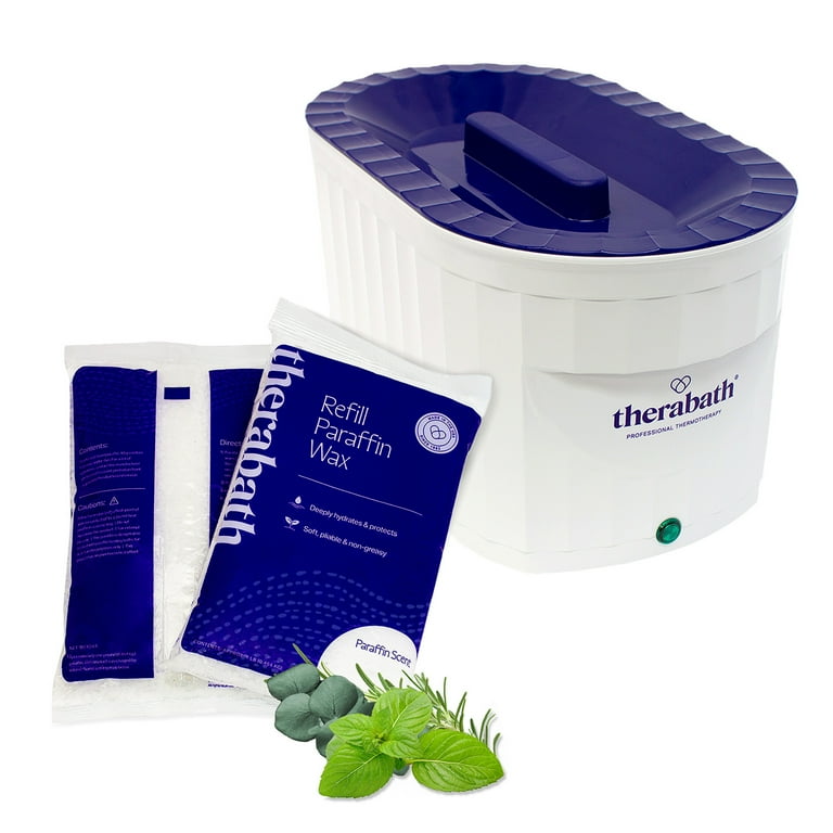 Therabath, White Paraffin Bath, 6-lb unscented paraffin Therabath, White Paraffin Bath, 6-lb unscented paraffin