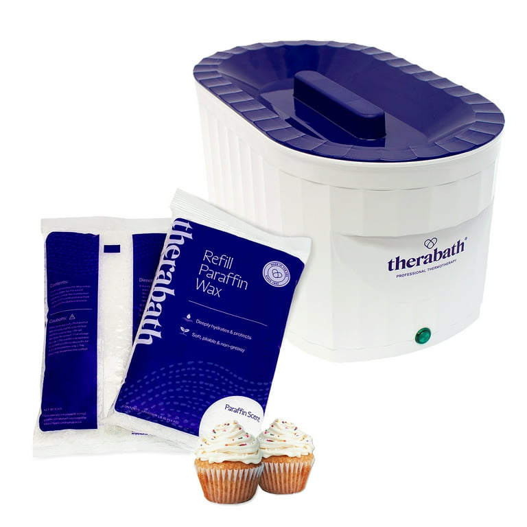 Therabath, White Paraffin Bath, 6-lb unscented paraffin Therabath, White Paraffin Bath, 6-lb unscented paraffin