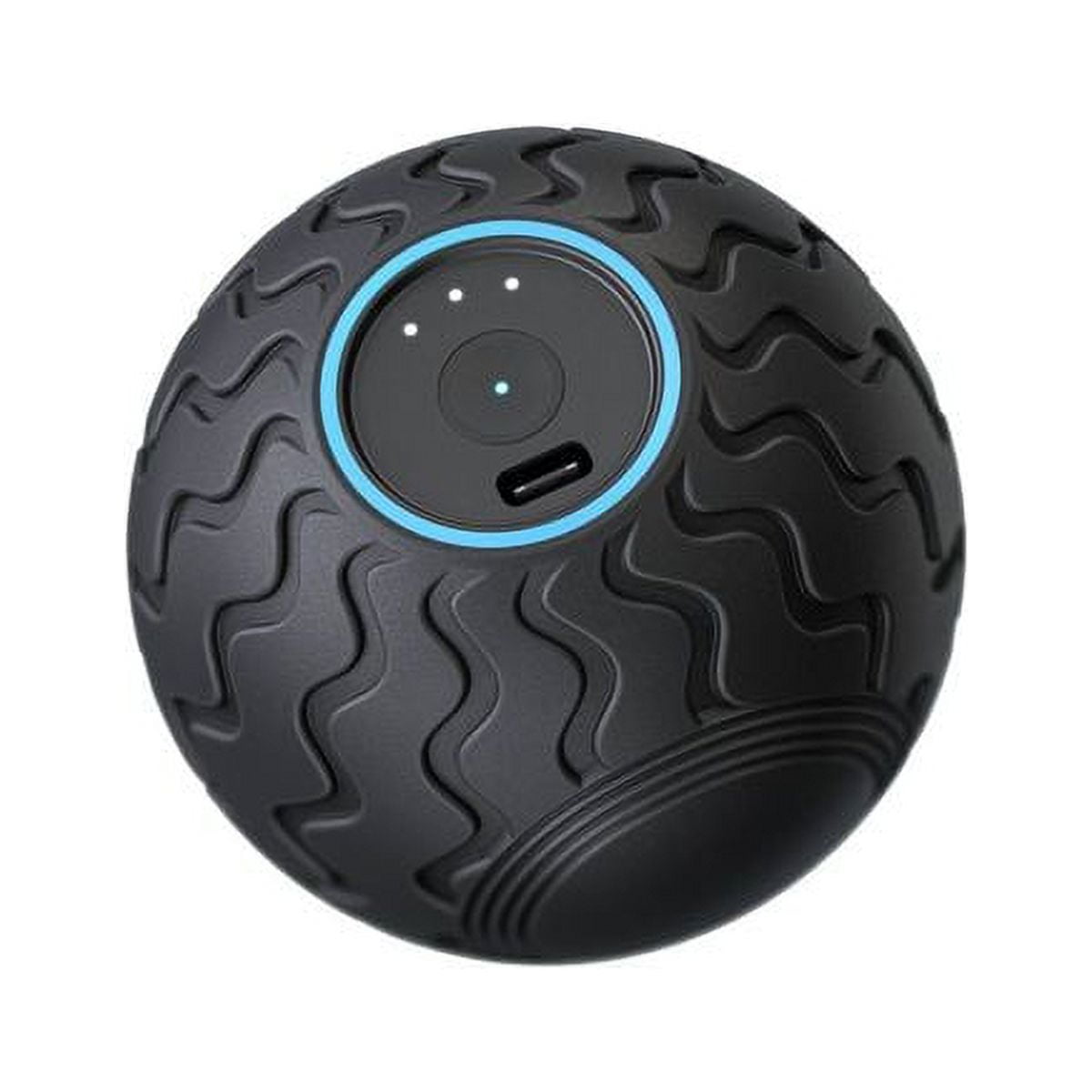 Black Hypo-Allergenic EVA Foam Bluetooth Massage Ball