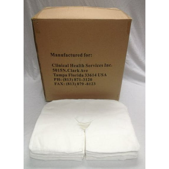 Therabuilt Disposable Headrest Covers, Master Case of 1000pcs