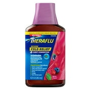 Theraflu Expressmax Severe Cold and Flu Medicine, Berry, 8.3 Fl Oz