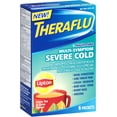 thumbnail image 1 of Theraflu Nighttime Multi Symptom Severe Cold, Lipton Green Tea & Citrus Flavors, 6 ea (Pack of 2), 1 of 5