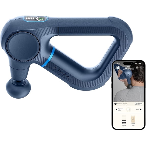 Theragun Prime 6th Generation Deep Tissue Massage Gun by Therabody for Reliable Recovery & Pain Relief | Navy