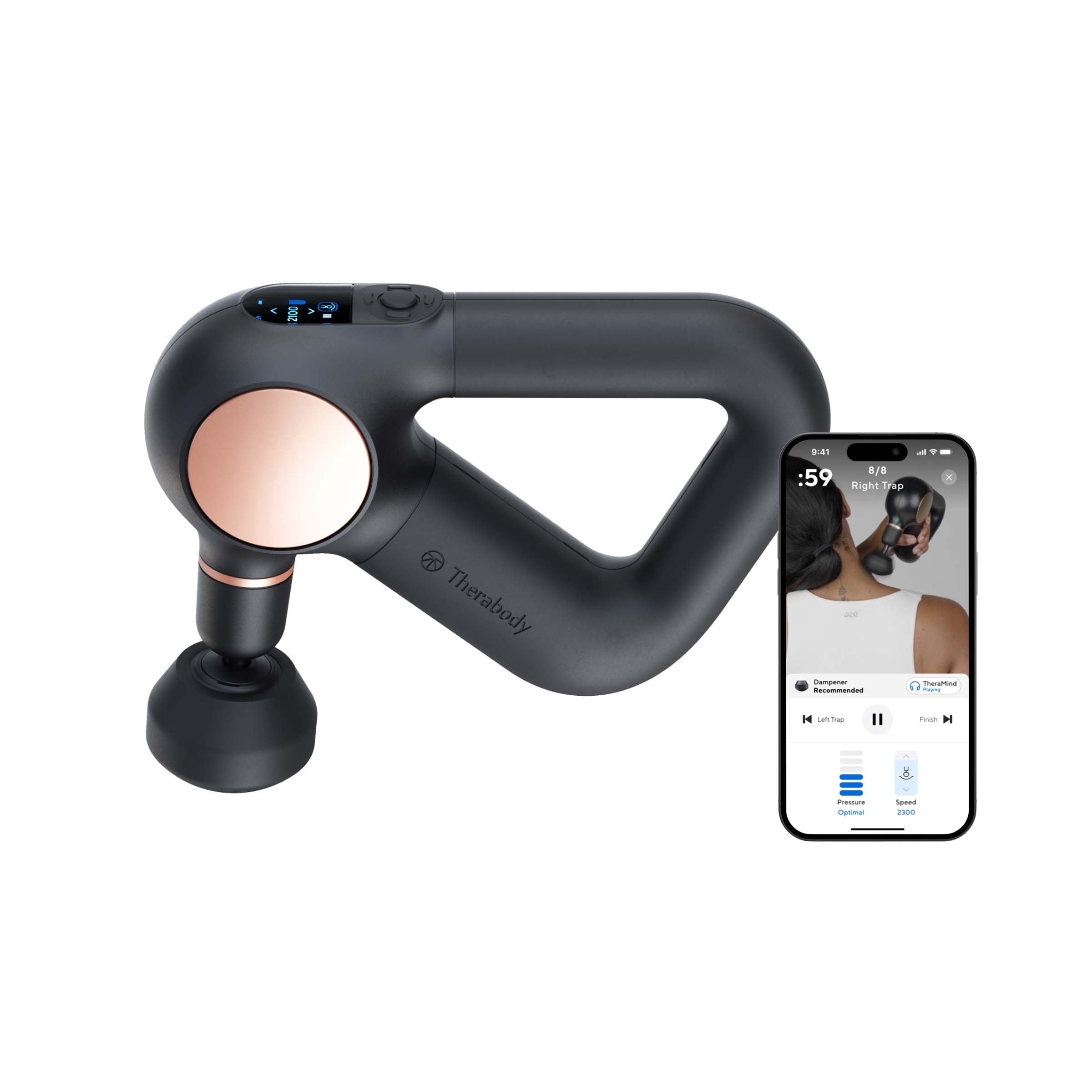 TheraGun Sense 1st Gen Massage Gun | Deep Tissue Massage Gun with Preloaded Routines | Black