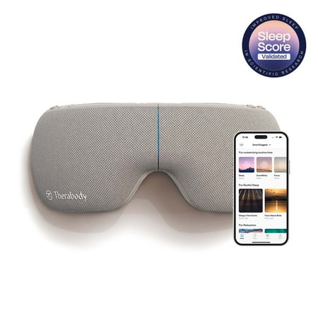 Therabody - SmartGoggles Heated Eye & Temple Massager - White