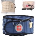 thumbnail image 1 of Theralimb - Lumbar Belt, Back Reliever Decompression Belt with Inflatable Pump, Adjustable Support for Daily Use, Comfortable Fit Waist Size 29-49'' for Men Women (Blue), 1 of 9