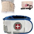 thumbnail image 1 of Theralimb - Lumbar Belt, Back Reliever Decompression Belt with Inflatable Pump, Adjustable Support for Daily Use, Comfortable Fit Waist Size 29-49'' for Men Women (White), 1 of 8