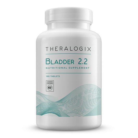 Theralogix Bladder 2.2 Multivitamin & Multimineral Supplement - 90-Day Supply - Bladder Support Supplement for Men & Women - Vitamins A, C, D, E, Zinc & More - NSF Certified - 180 Tablets