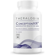 Theralogix ConceptionXR Reproductive Health Formula - Mens Preconception Vitamins for Fertility Support - Male Fertility Supplements for Sperm Health* - NSF Certified - 180 Tablets 90-Day Supply
