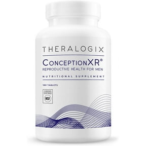 Theralogix ConceptionXR Reproductive Health Formula - Men's Preconception Vitamins for Fertility Support - Male Fertility Supplements for Sperm Health* - NSF Certified - 180 Tablets (90-Day Supply)