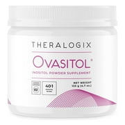 Theralogix Ovasitol Inositol Powder - 60 Servings - Myo-Inositol & D-Chiro Inositol for Hormone Balance & Ovarian Function Support* - NSF Certified