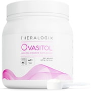 Theralogix Ovasitol Inositol Powder - 90-Day Supply - Myo-Inositol & D-Chiro Inositol for Hormone Balance & Ovarian Function Support* - NSF Certified - 180 Servings