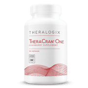 Theralogix TheraCran One Cranberry Capsules - 90-Day Supply - Cranberry Supplement for Men & Women - Cranberry Pills to Support Urinary Tract Health* - 36mg PACs per Capsule - NSF Certified - 90 Ct