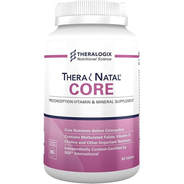 Theralogix TheraNatal Core Preconception Prenatal Vitamin (90 Day