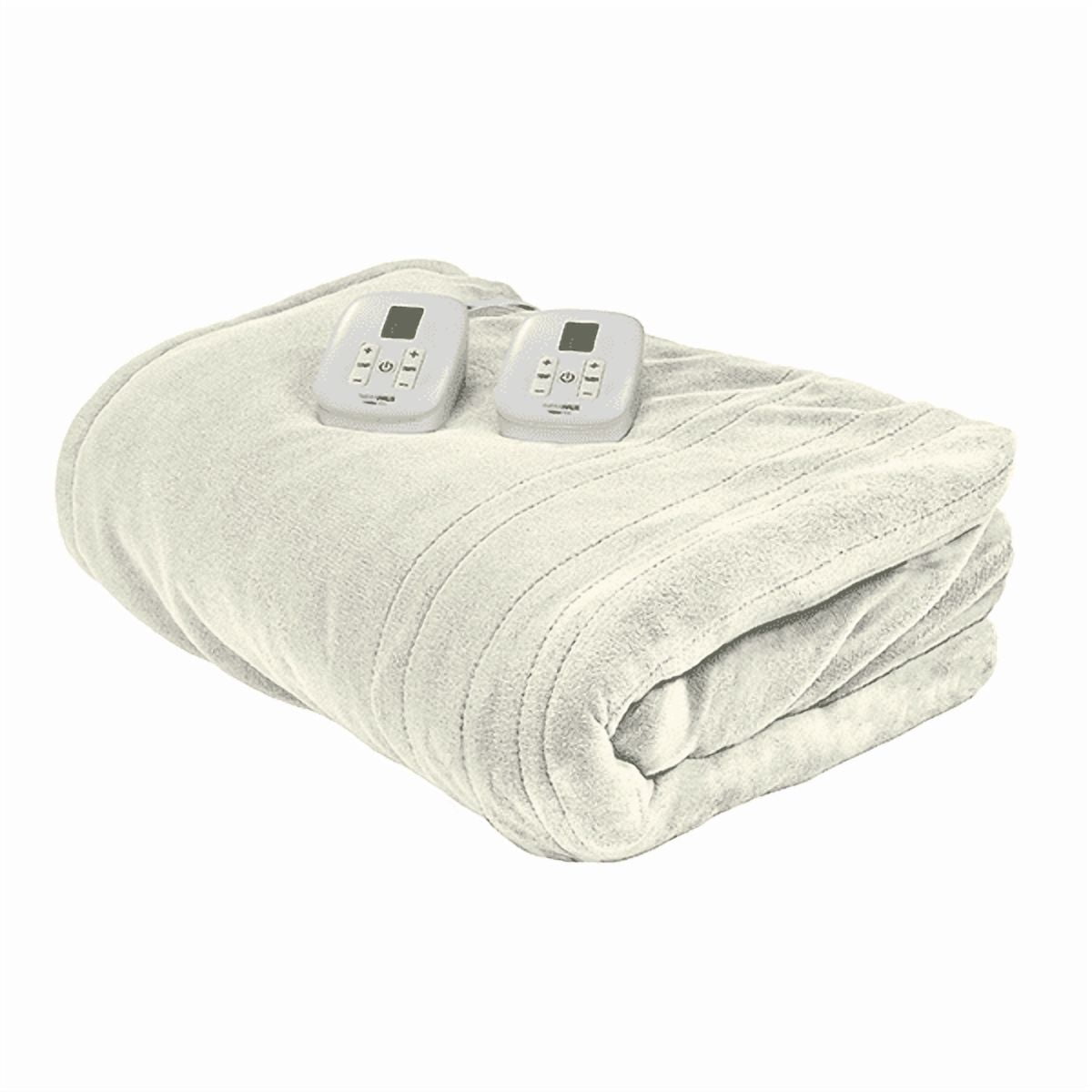 Therapedic Home Solutions Heated Blanket – Plug-In Electric Bed Warmer ...
