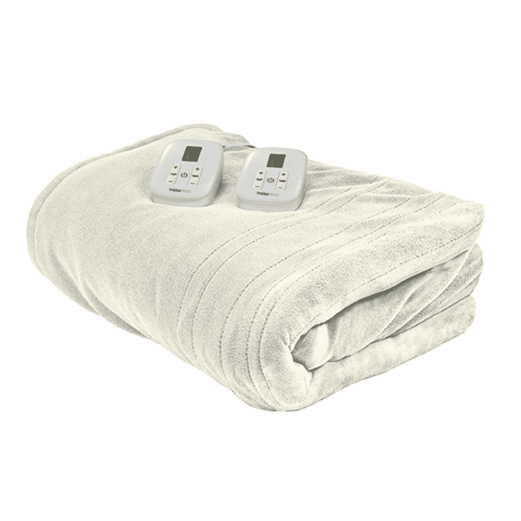 Therapedic Home Solutions Heated Blanket – Plug-In Electric Bed