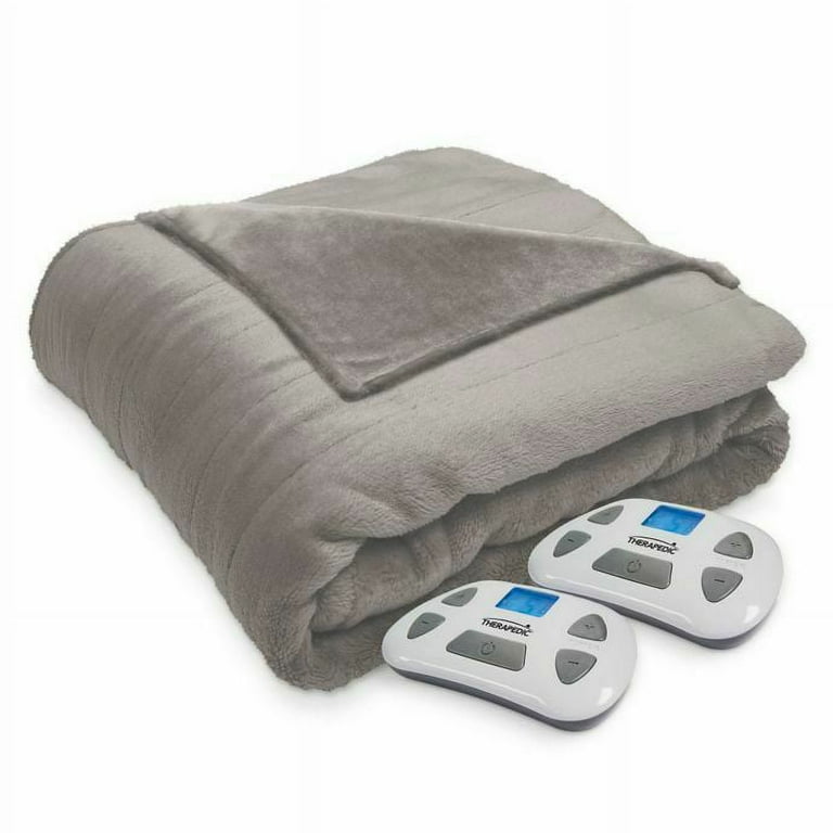 Therapedic silky plush warming blanket clearance