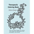 thumbnail image 1 of Therapeutic Colouring Therapeutic Colouring book: 100 one sided pages for adults with patterned alphabet's and mandalas, and words, Book 1, (Paperback), 1 of 1