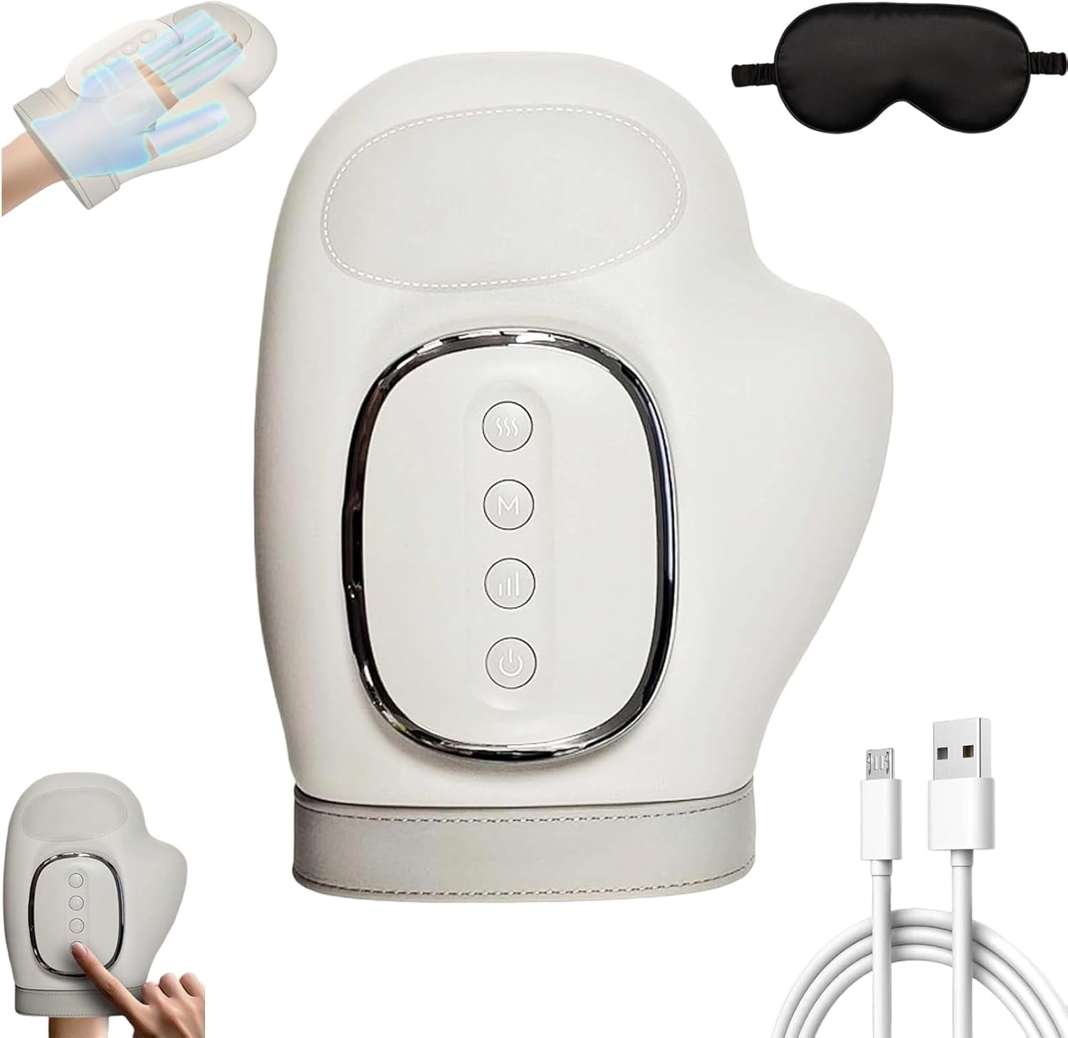Therapeutic Glove, Hand Massager with Heat and Compression, Therapeutic ...