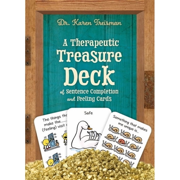 Therapeutic Treasures Collection A Therapeutic Treasure Deck of Sentence Completion and Feelings Cards, (Other)