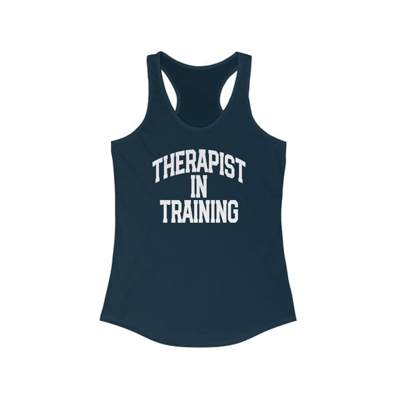 Therapist Psychotherapist School Student Tank Top Gifts Shirt Womens