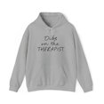 thumbnail image 1 of Therapist Wife Husband Girlfriend Hoodie, Gifts, Hooded Sweatshirt, 1 of 4