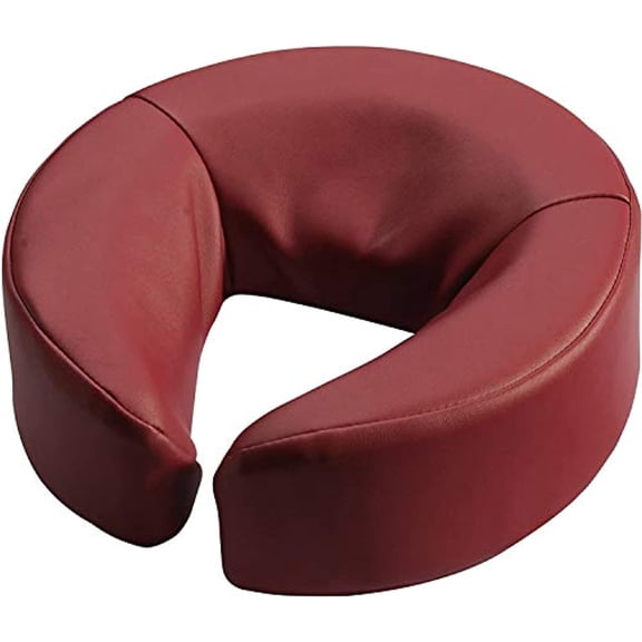 Therapist's Choice Deluxe Massage Face Cradle Cushion for Massage Tables & Massage Chairs (Burgundy)