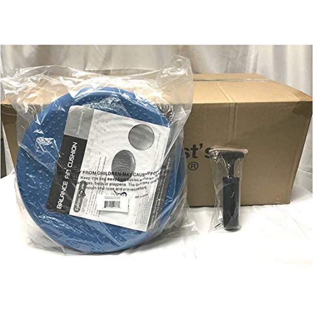 Therapist’s Choice Inflated AirFilled Stability Balance Disc, Case of
