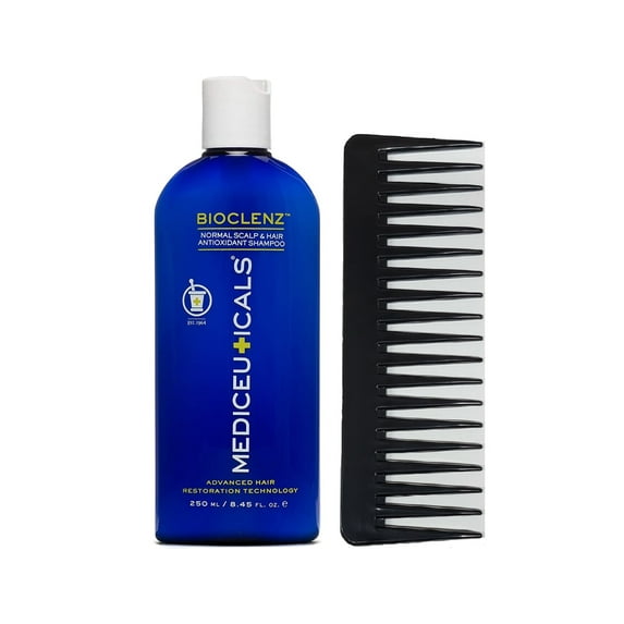 Therapro Mediceuticals Bioclenz Normal Scalp & Hair AntiOxidant Shampoo (w/ Wide Tooth Comb) 8.45 oz