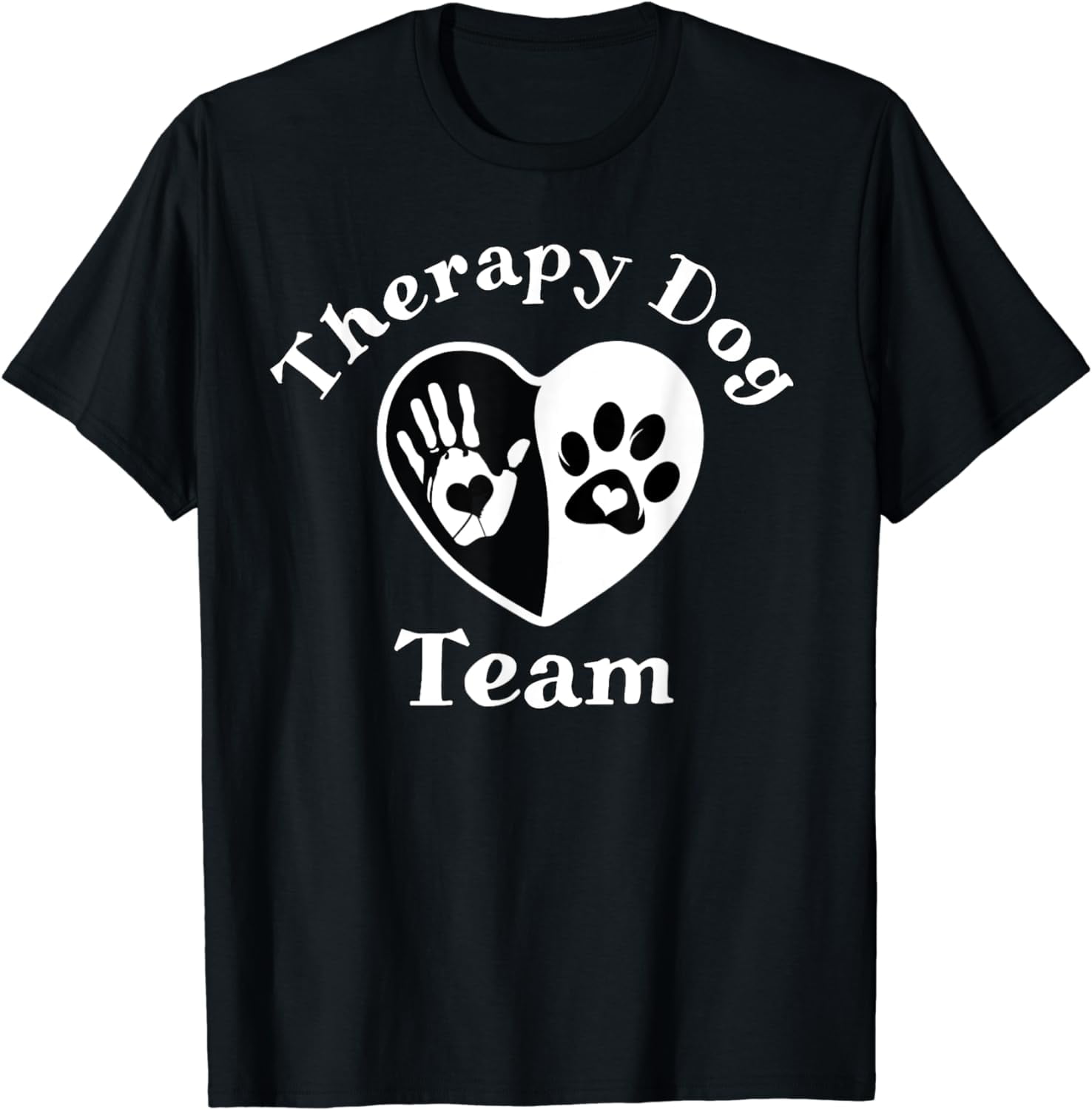 Therapy Dog Team Apparel For Animal Assisted Pet Therapy T-Shirt